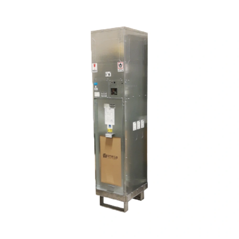 Omega VSHP vertical stack heat pump cabinet