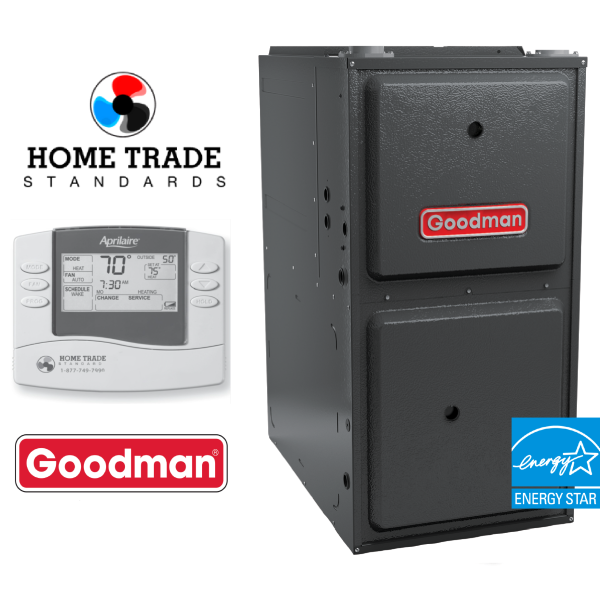Goodman Furnace GMVC96 2 Stage Furnace 80,000 BTU Up to 96 AFUE