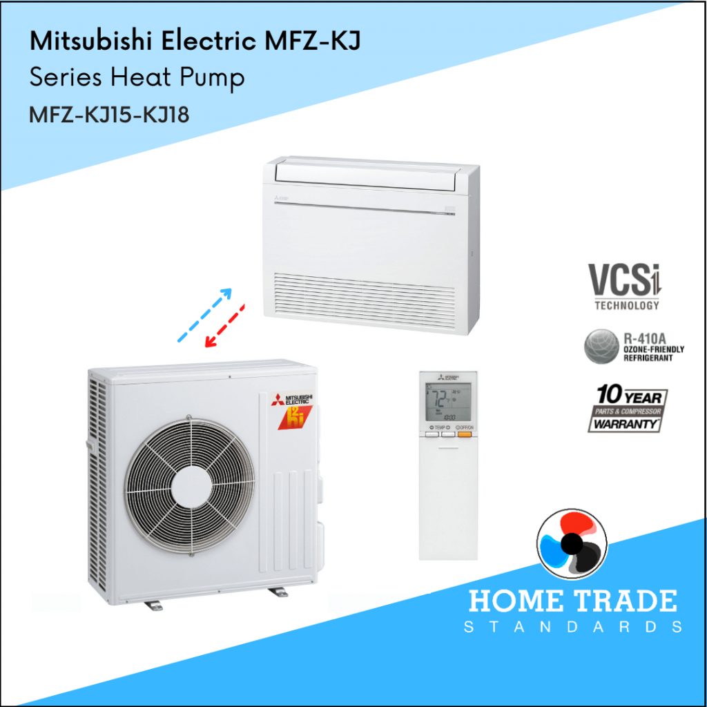 Mitsubishi-MFZ-KJ-Series-Heat-Pump-Ductless-Installation-Replacement-Toronto-Services