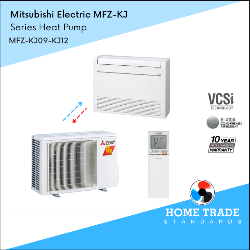 Mitsubishi-MFZ-KJ-Series-Heat-Pump-Ductless-Installation-Replacement-Toronto-Services