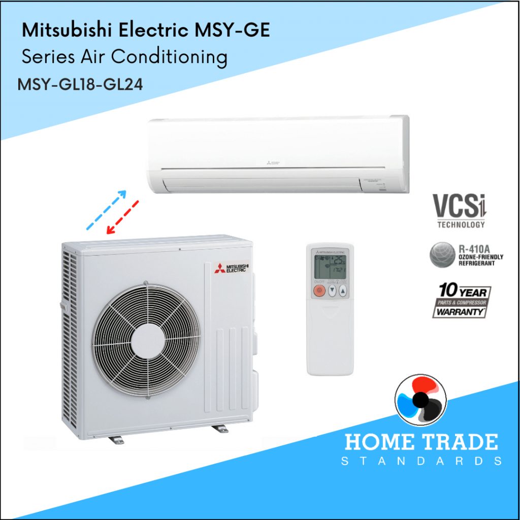 Mitsubishi-MSY-GE-Large-Series-Air-Conditioner-Ductless-Installation-Replacement-Toronto-Services