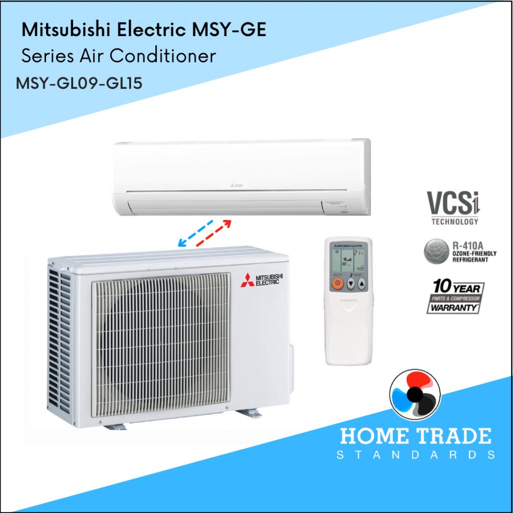 Mitsubishi-MSY-GE-Large-Series-Air-Conditioner-Ductless-Installation-Replacement-Toronto-Services