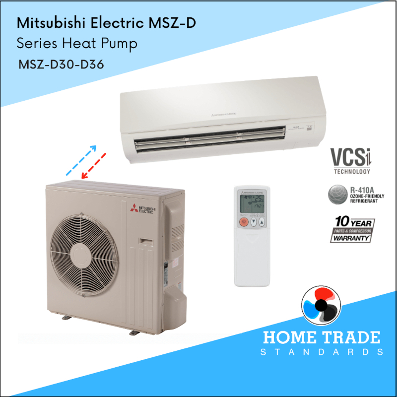 Mitsubishi-MSZ-GL-Large-Series-Heat-Pump-Ductless-Installation-Replacement-Toronto-Services