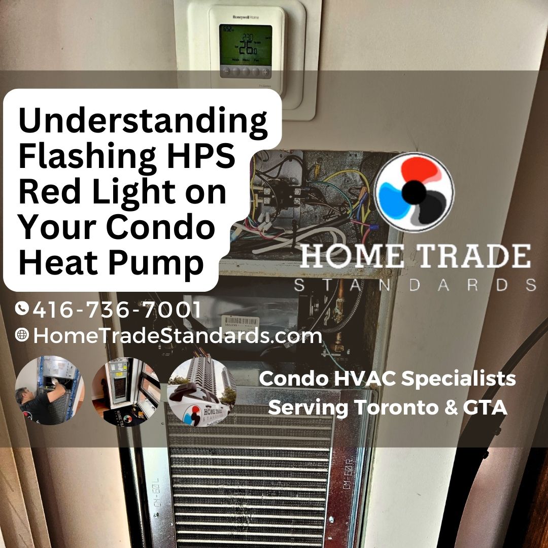 Flashing HPS Red Light on Your Condo Omega Heat Pump