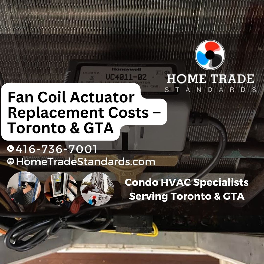 Fan Coil Actuators Replacement Costs Toronto & GTA